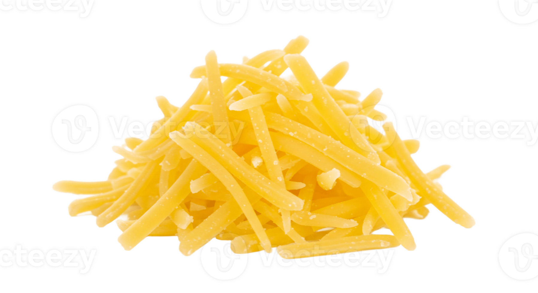 Grated Cheese on Transparent Background png