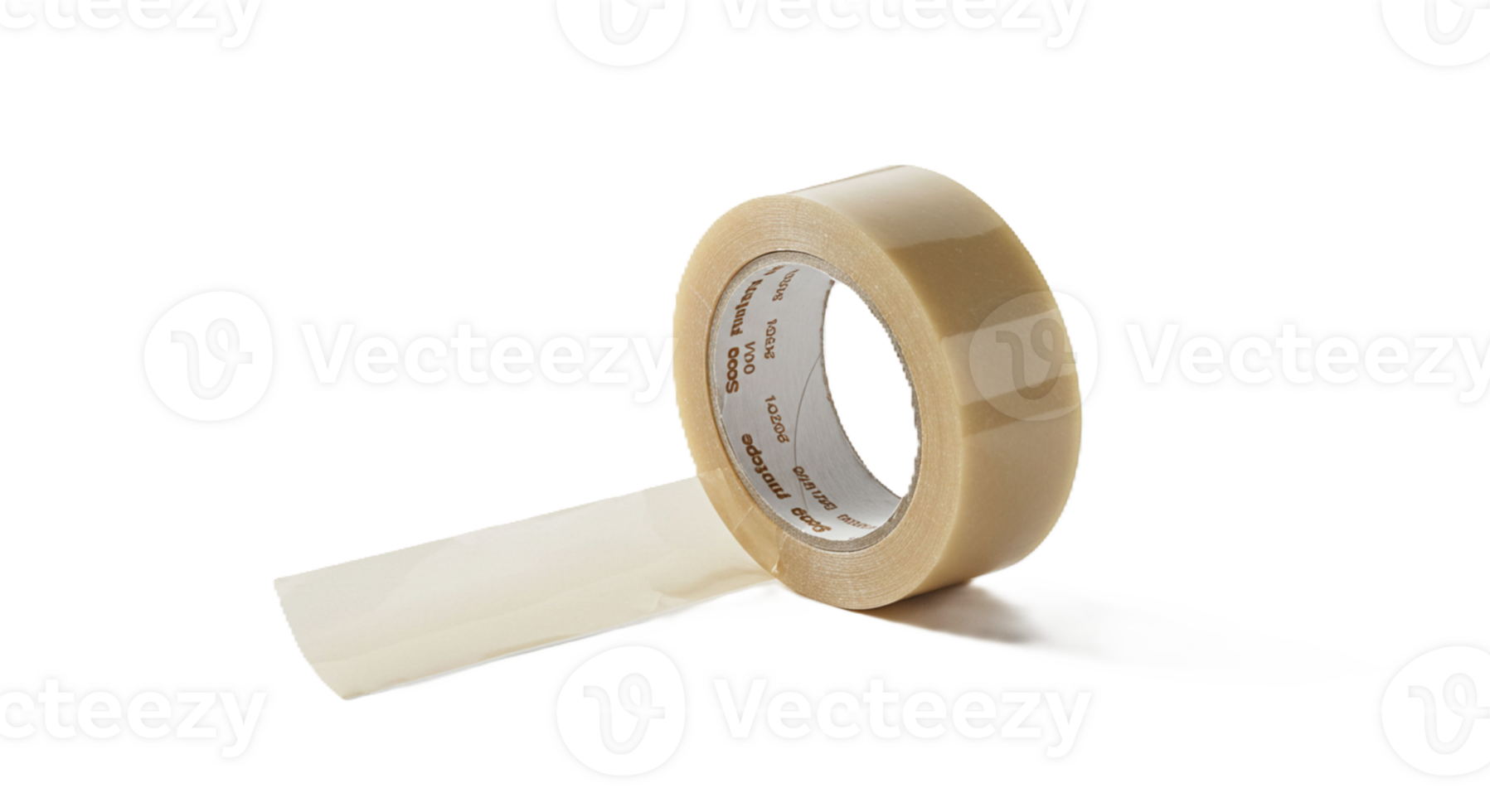 Roll of tape on transparent background png