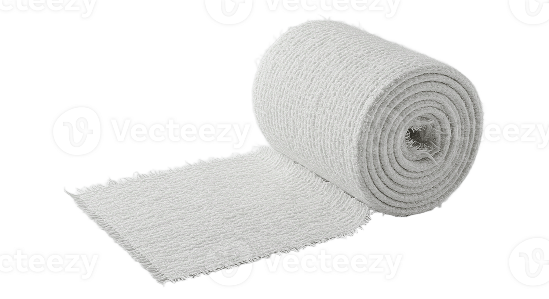 Roll of bandage isolated on transparent background png