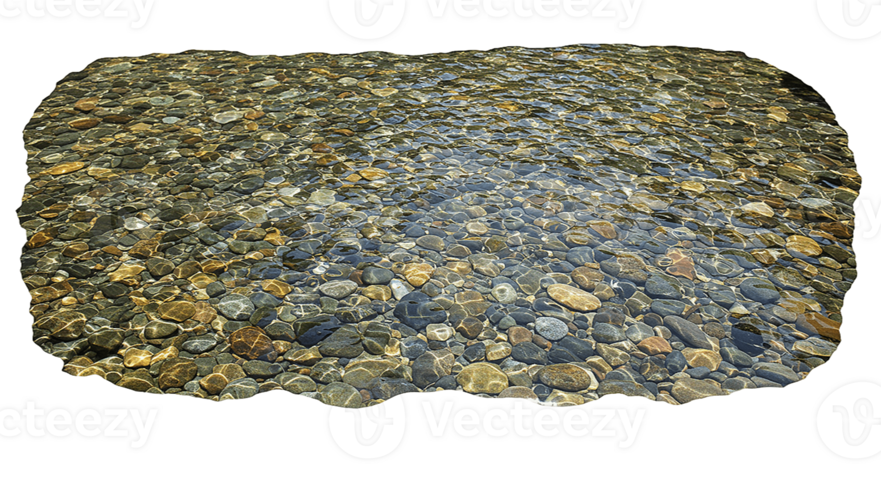 Mountain rocky river isolated on transparent background png