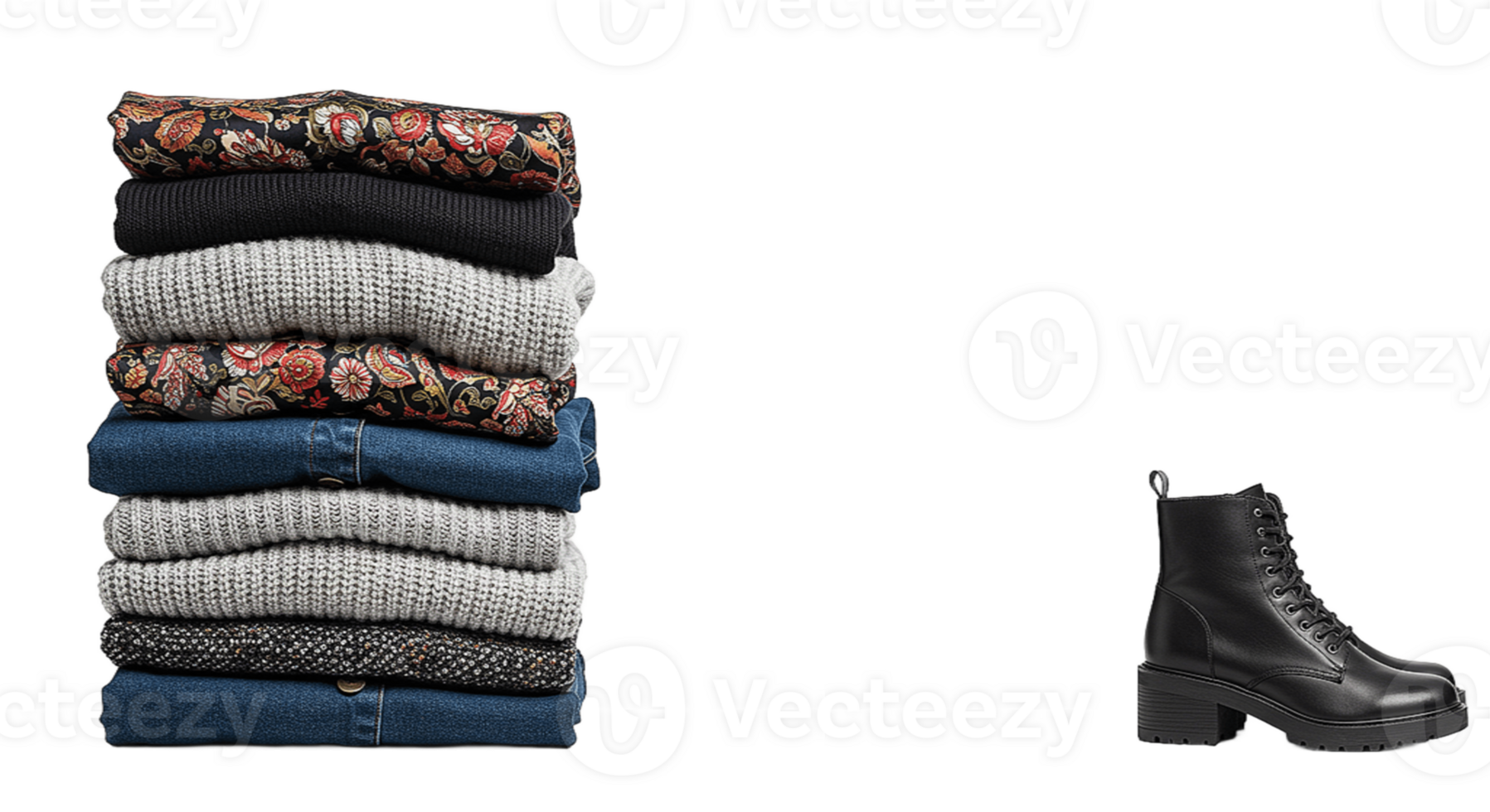 Stack of Clothes Transparent Background png