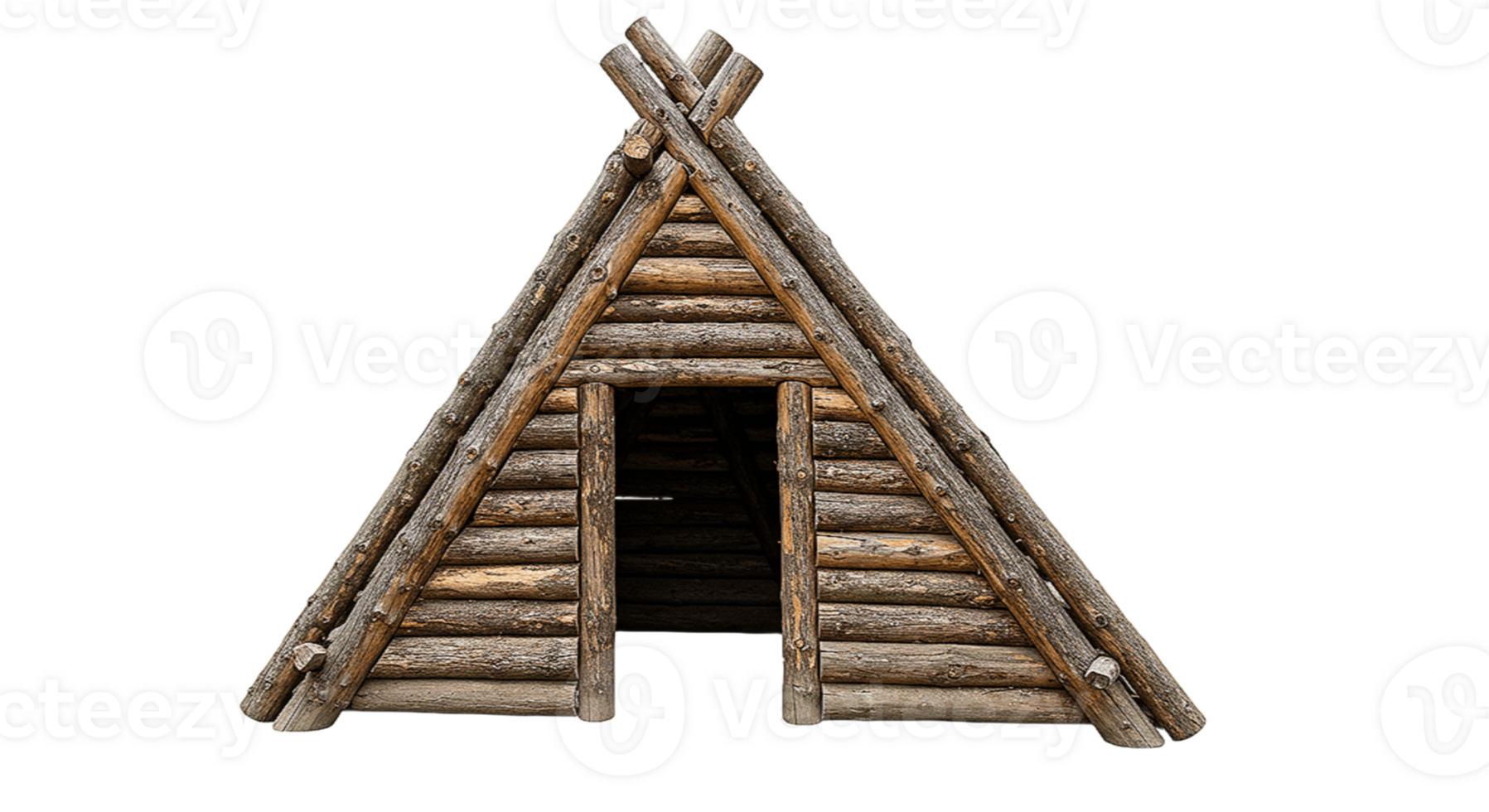 Wooden Hut Transparent Background png