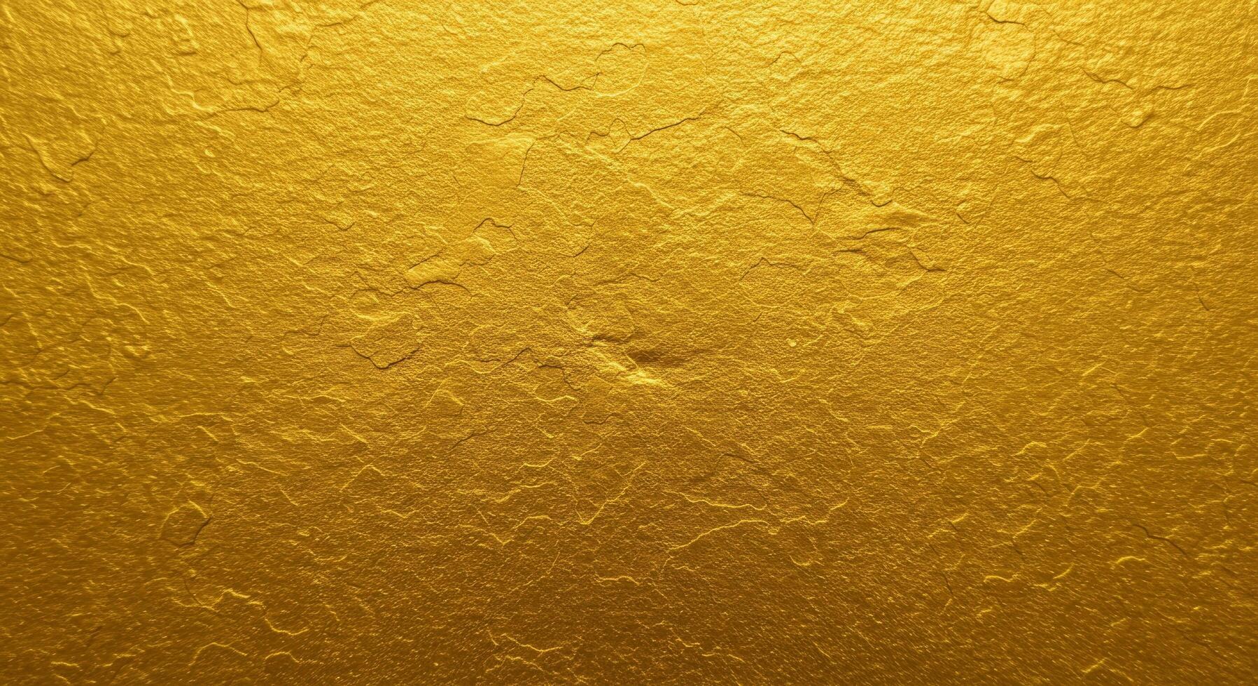Golden textured background metallic gold surface rough stone like pattern photo