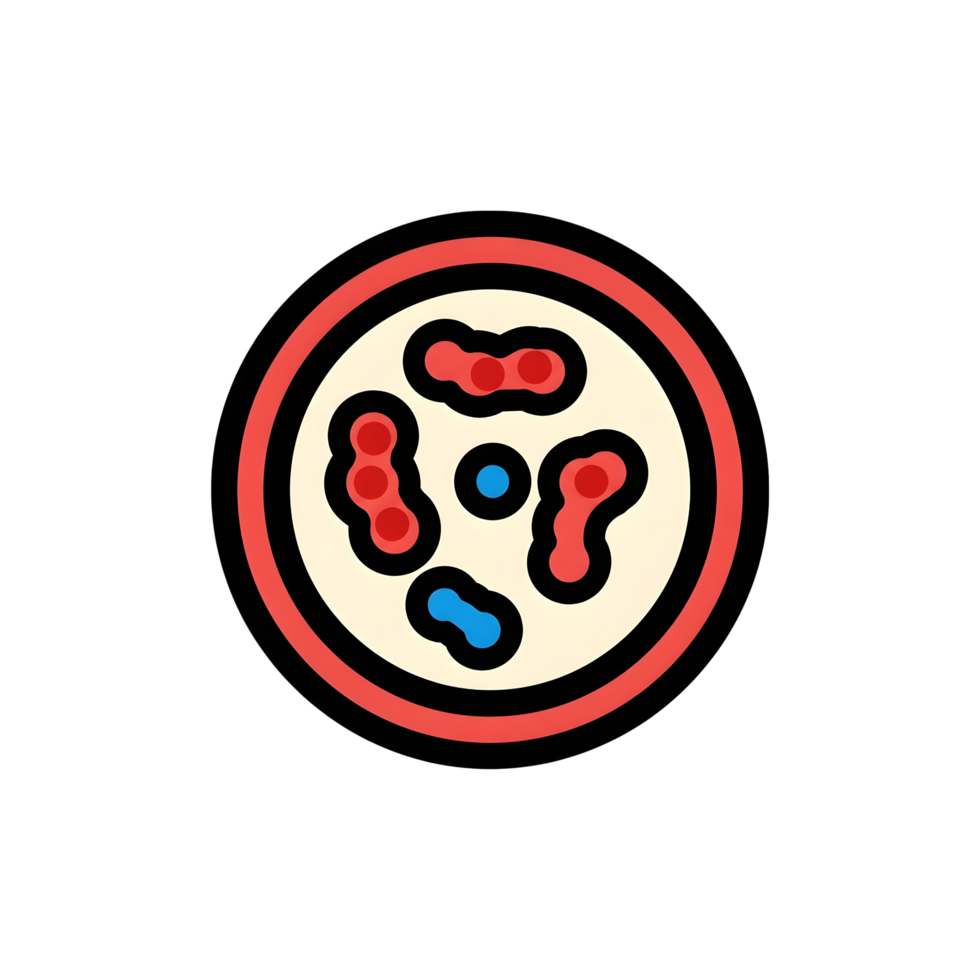 Bacteria illustration microorganism graphic microbiology diagram png