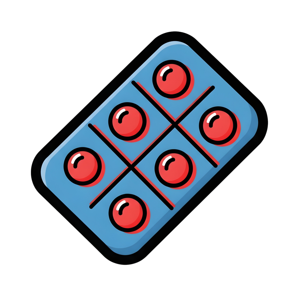Pill package graphic design png