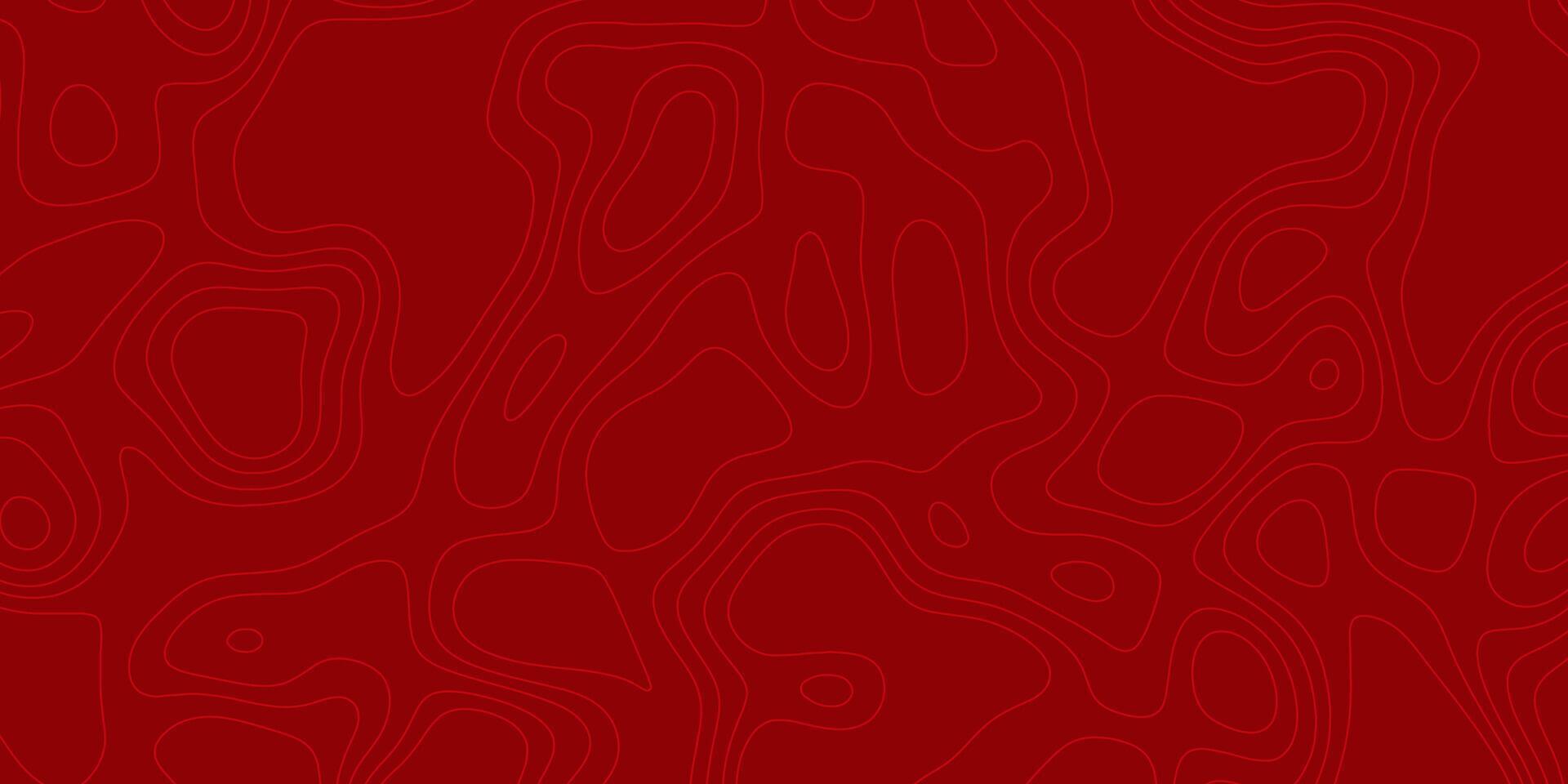 Abstract red background with contours showing depth and texture in a modern design style suitable for various applications vector