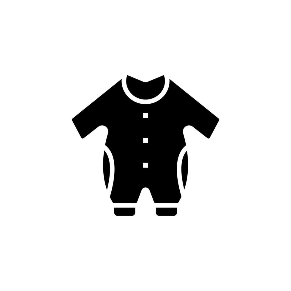 overall icons flat isolated style design vector