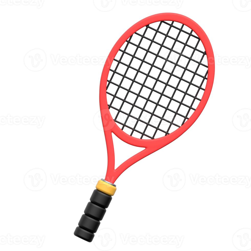 3D Tennis Racket Icon png
