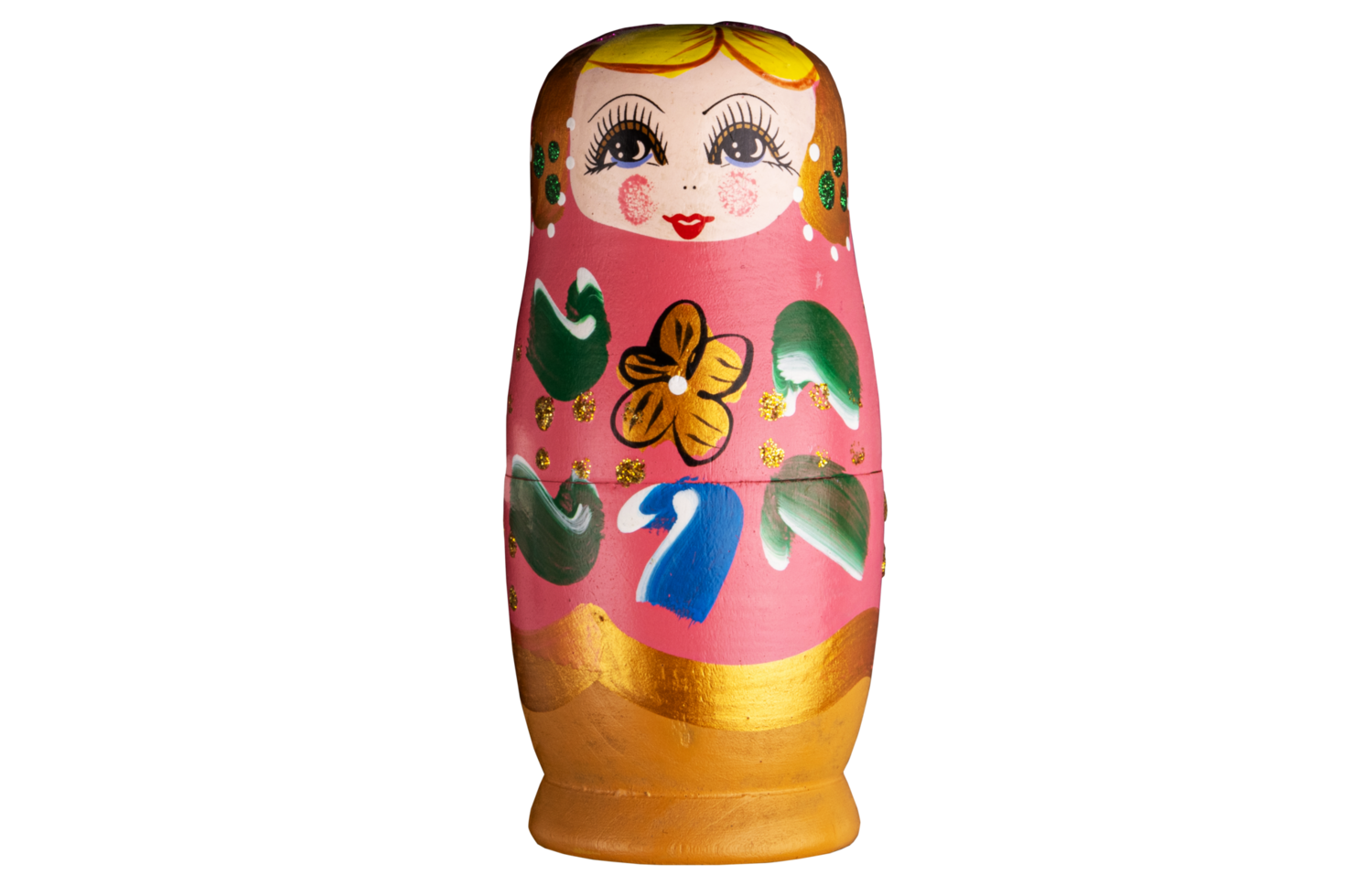 Russian nesting doll. Matryoshka doll png