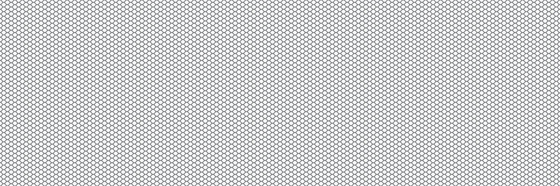 Fishing net simple seamless pattern. Mosquito protection flying insect plastic net. Football gates mesh texture. Basketball hoop pattern. Chain link fence. illustration on white background vector