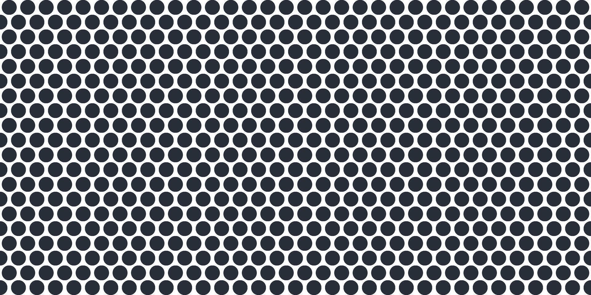Metal micro mesh seamless pattern. Iron plate with round holes. Perforated metal texture. Dotted seamless pattern. Peg board sheet. Speaker screen grid background. Black holes. illustration vector
