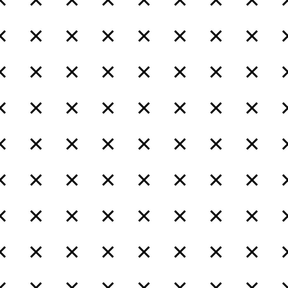 Diagonal plus cross seamless pattern. Simple geometric cross texture. Graphic cross symbol grid. Plus sign repeat pattern. Graphic texture. illustration isolate on white background vector