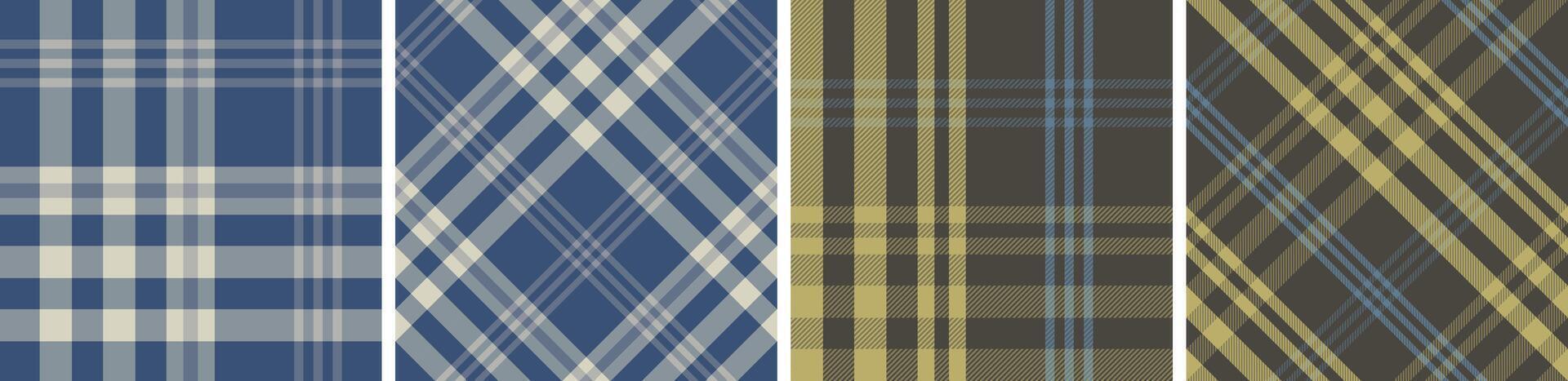 Flannel skirt design seamless pattern for dress check, gingham , tartan plaid , tableclothmodern and fashion print. vector