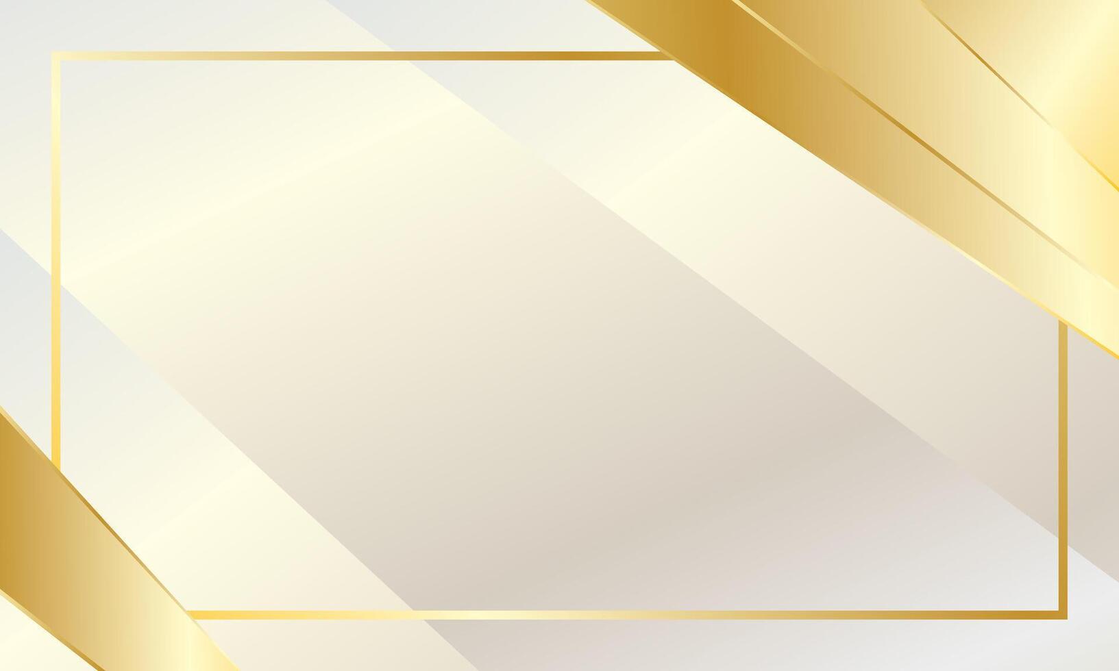 Luxury white gold certificate background vector