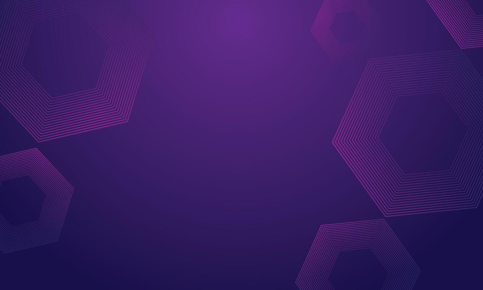 Abstract purple gradient background with geometric lines vector