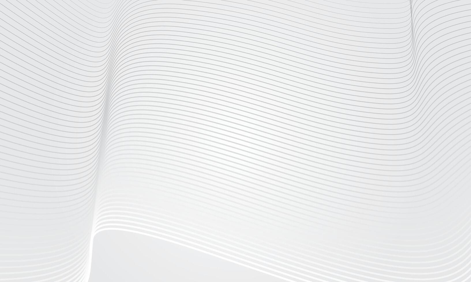 Dynamic wave line pattern on white background vector