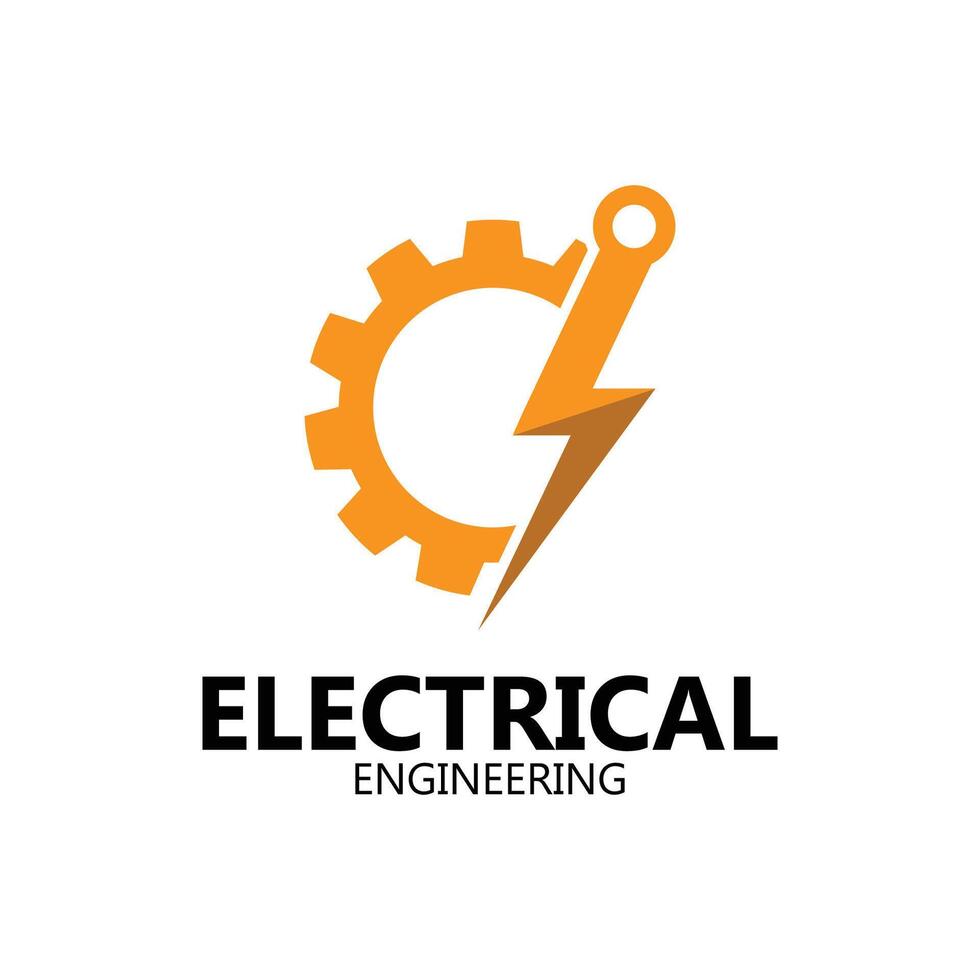 electrical engineering logo icon vector