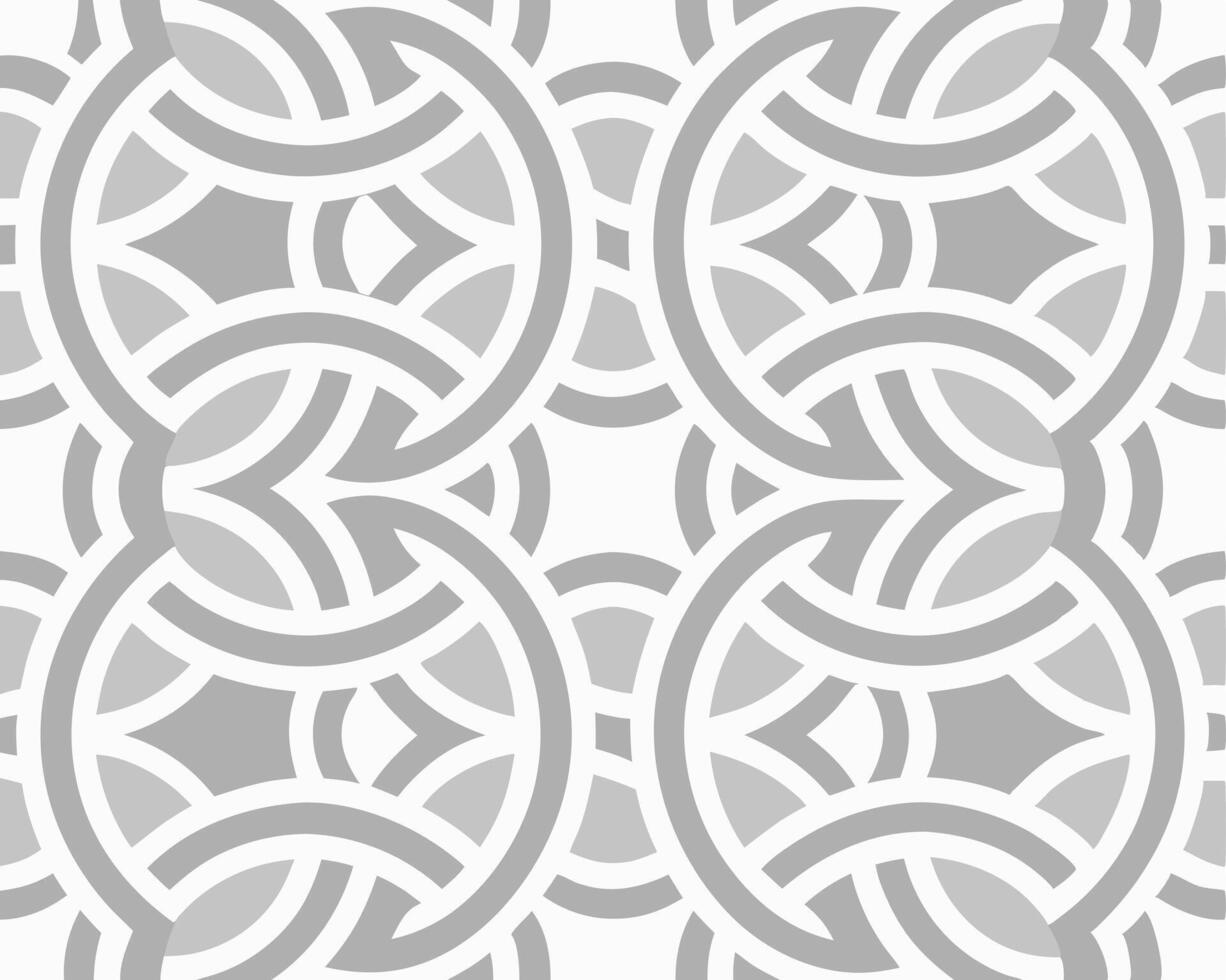Elegant seamless pattern featuring a geometric chainlink design in shades of grey and white for backgrounds vector
