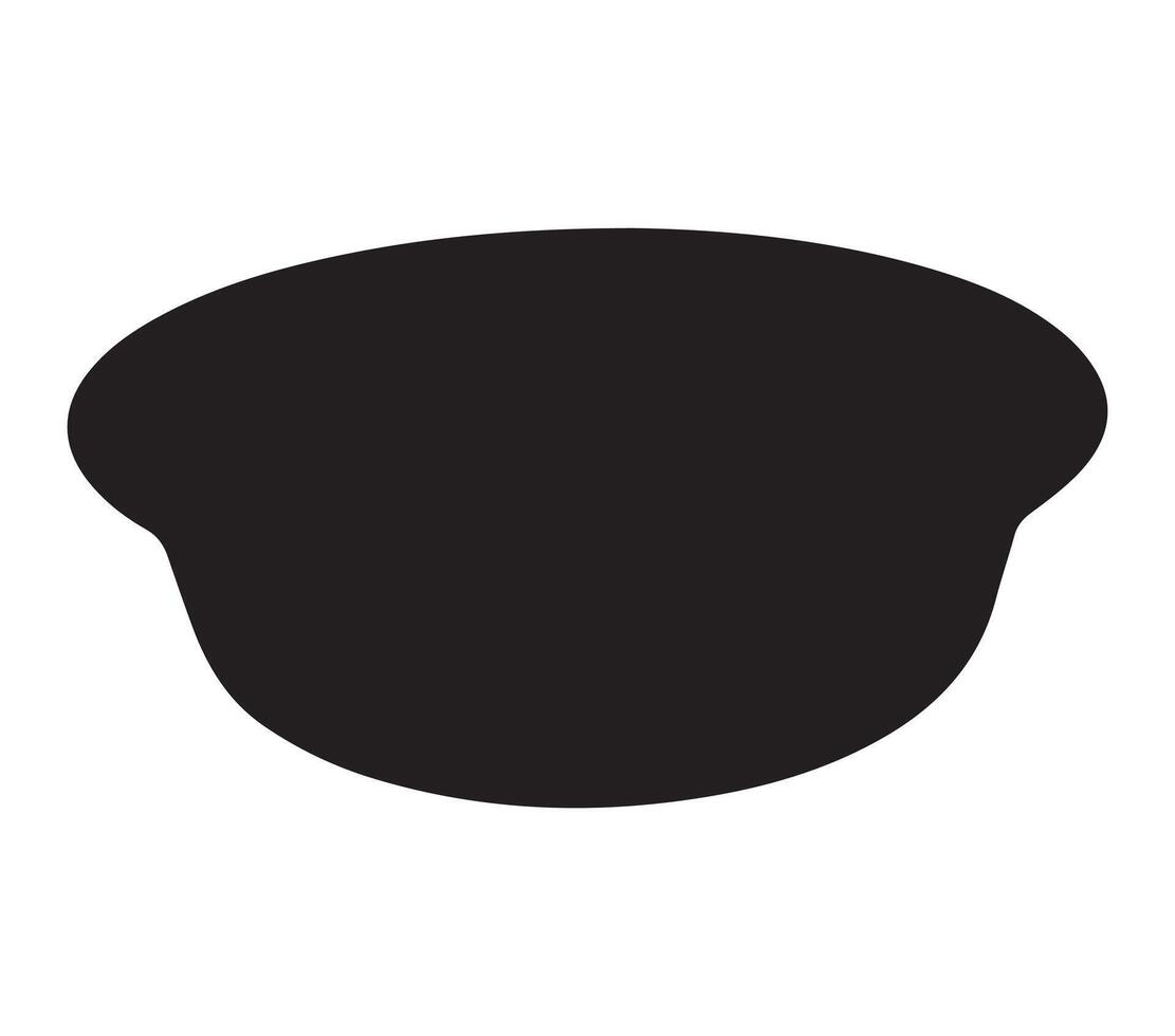 Enamel Basin. Enamel Basin icon in flat style. vector