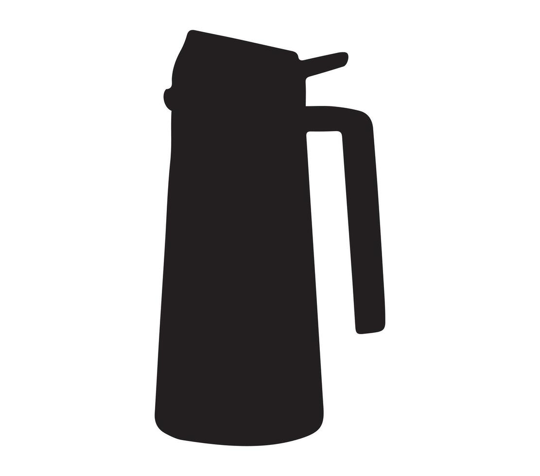 Oil Dispenser illustration on white background. vector