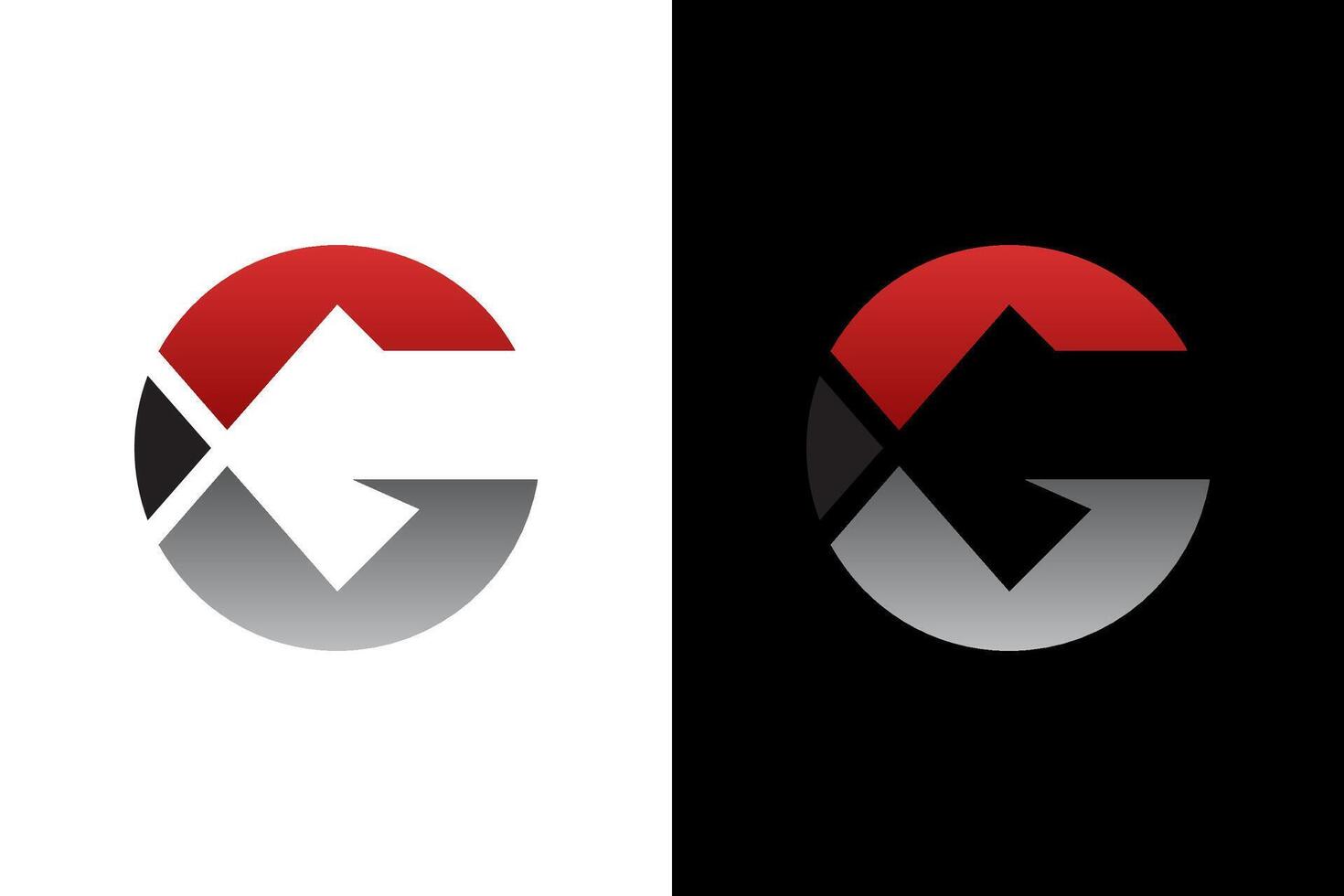 Modern Arrow Letter G Logo vector