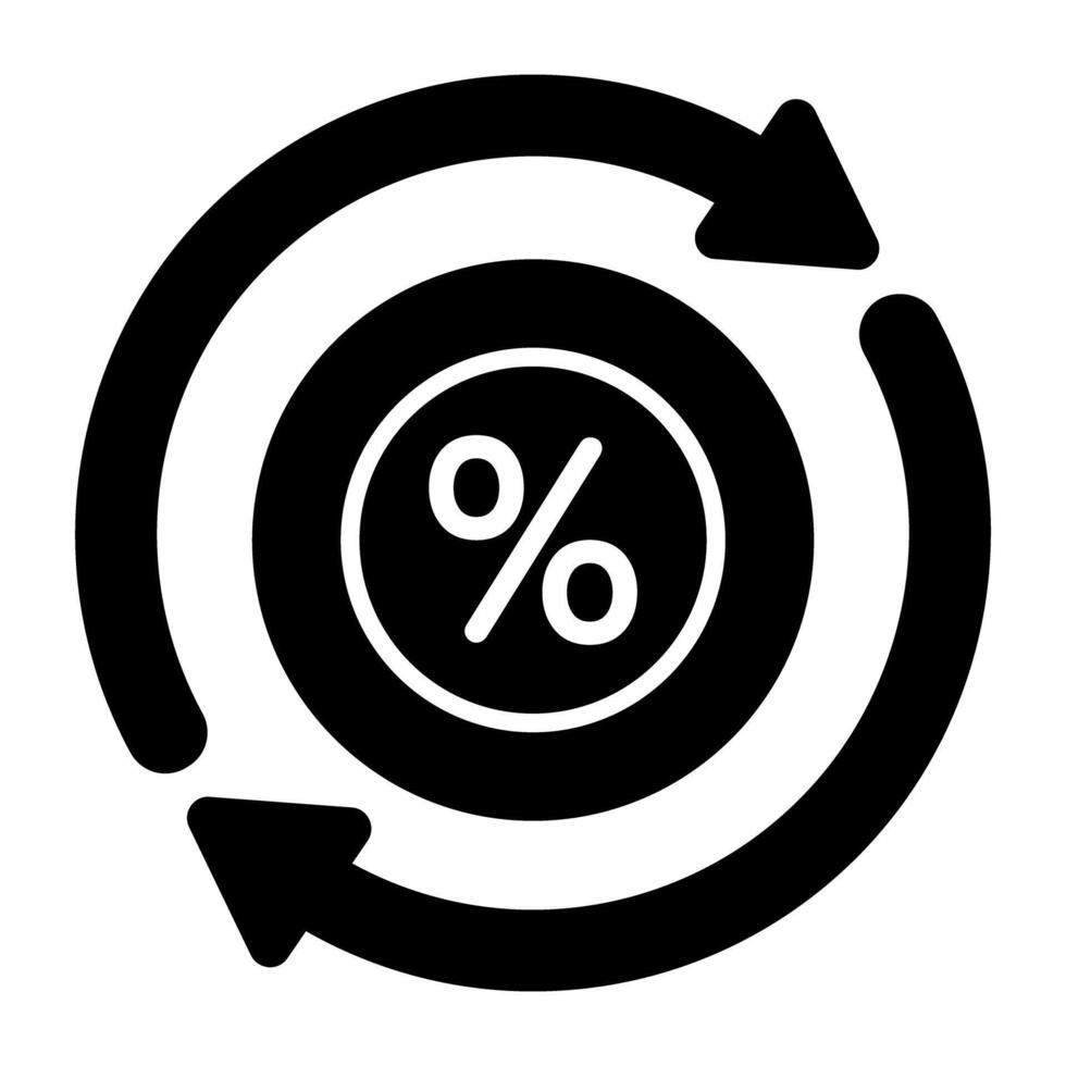 A perfect designs icon of discount update vector