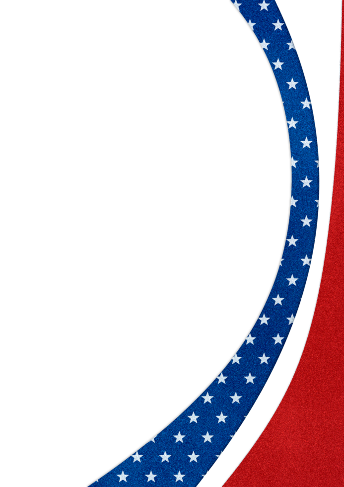An american flag background with a transparent background png
