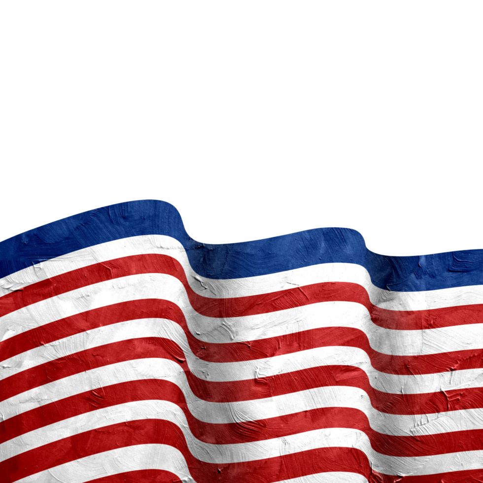 An american flag stripe wave background png