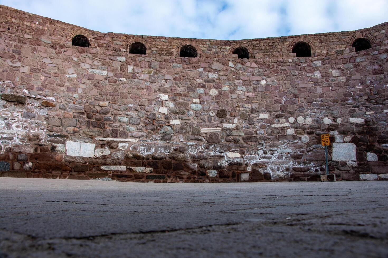 Ancient Stone Wall History's Architectural Marvel photo