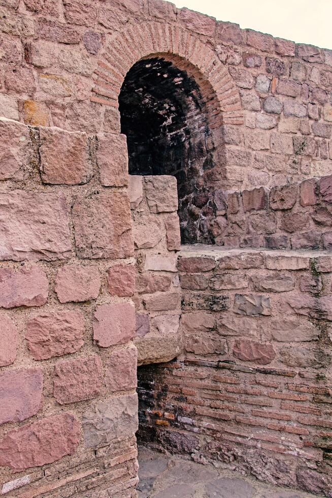 Ancient Stone Archway Architectural Detail of Historic Masonry photo