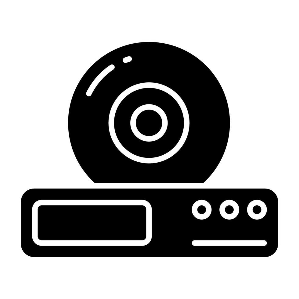 A perfect design icon of CD rom vector
