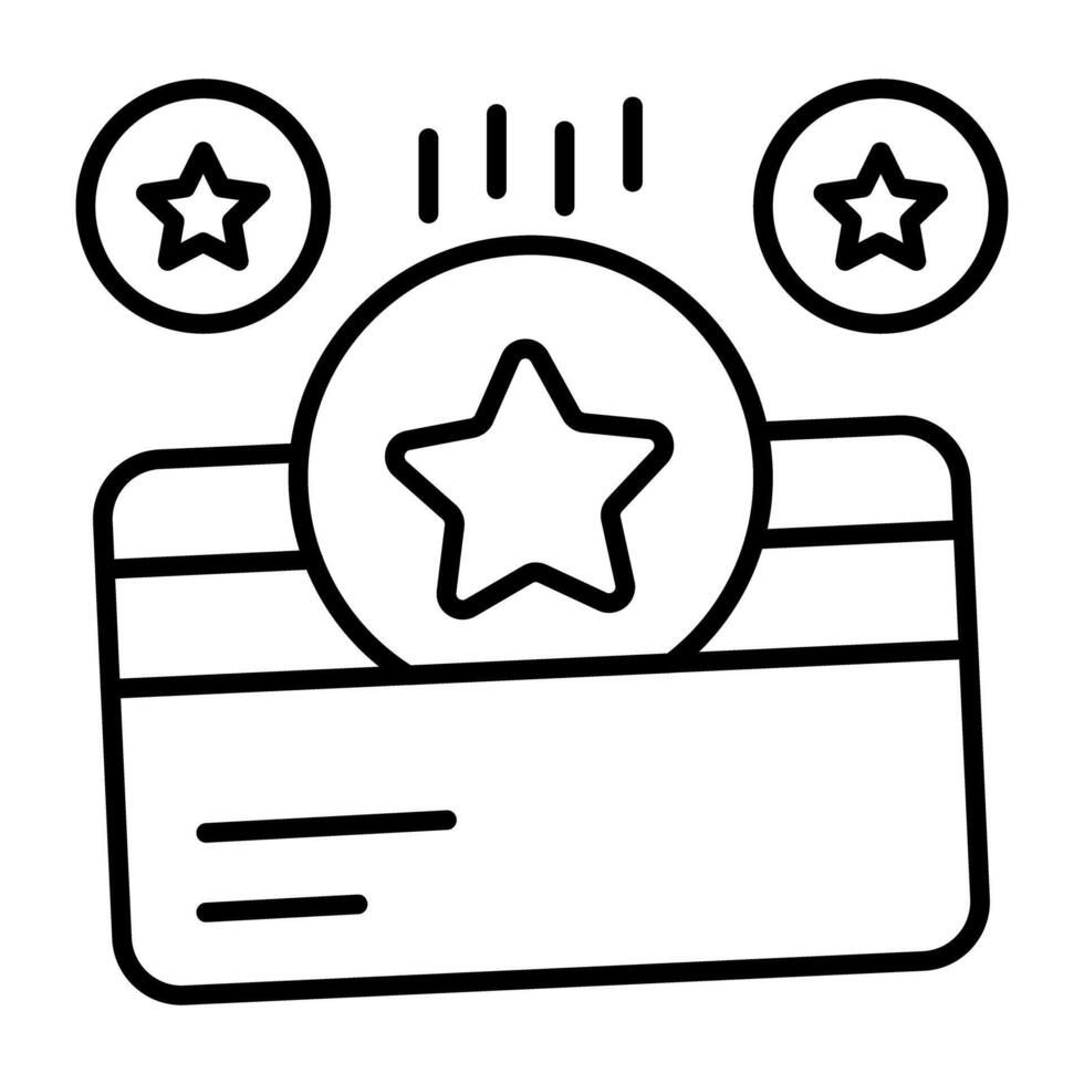 Premium download icons of loyalty card vector