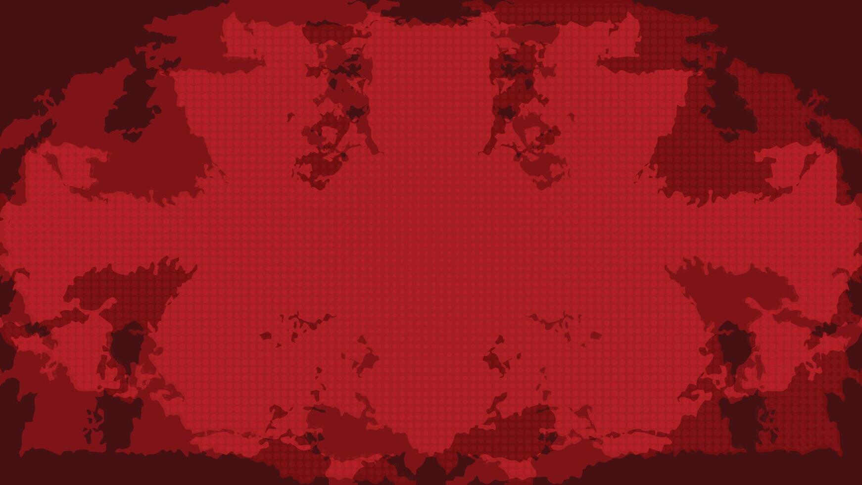 Dark Red Abstract Grunge Background with Halftone Texture vector
