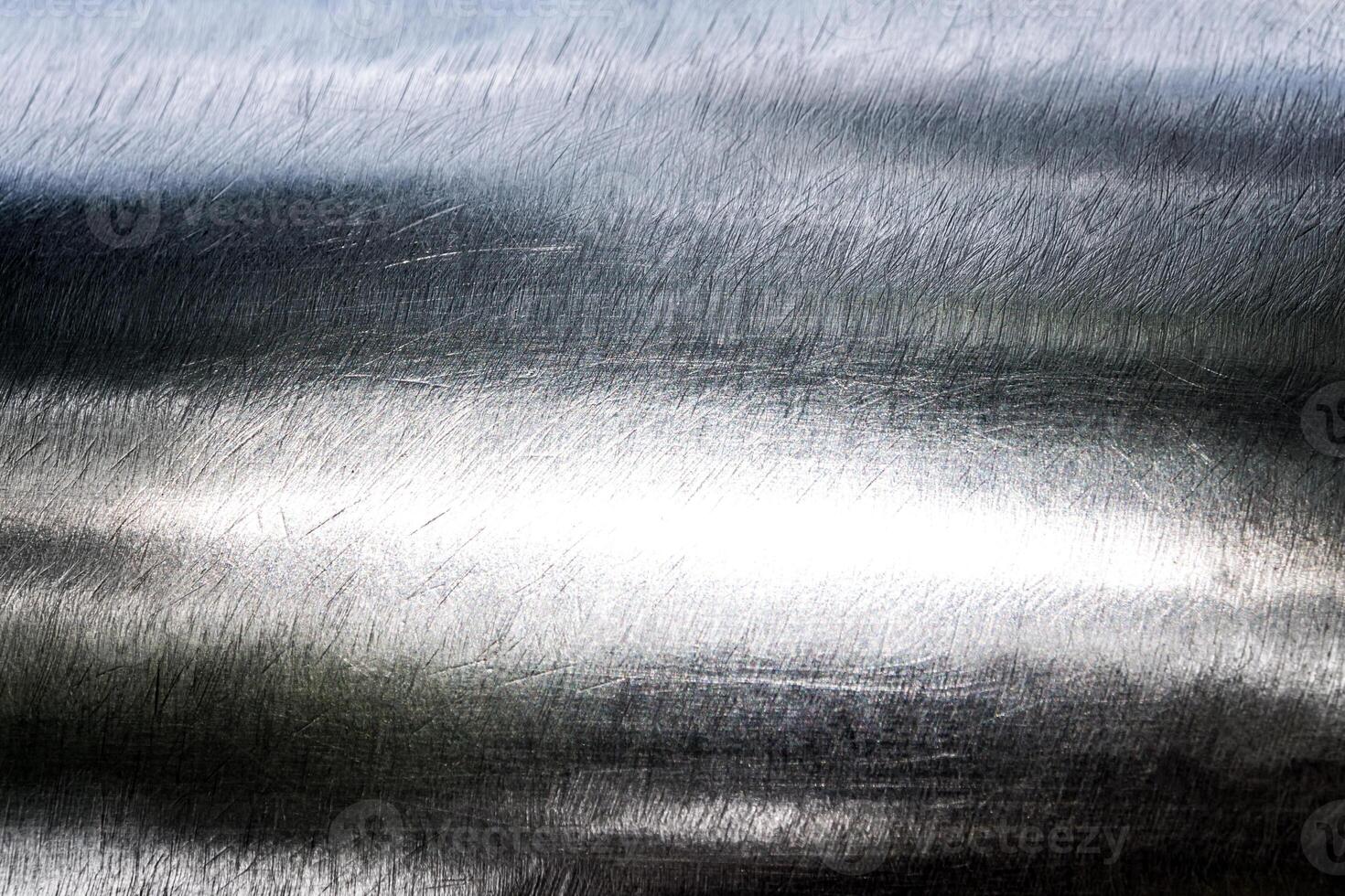 The texture of shiny scratch surface stainless steel round bar photo