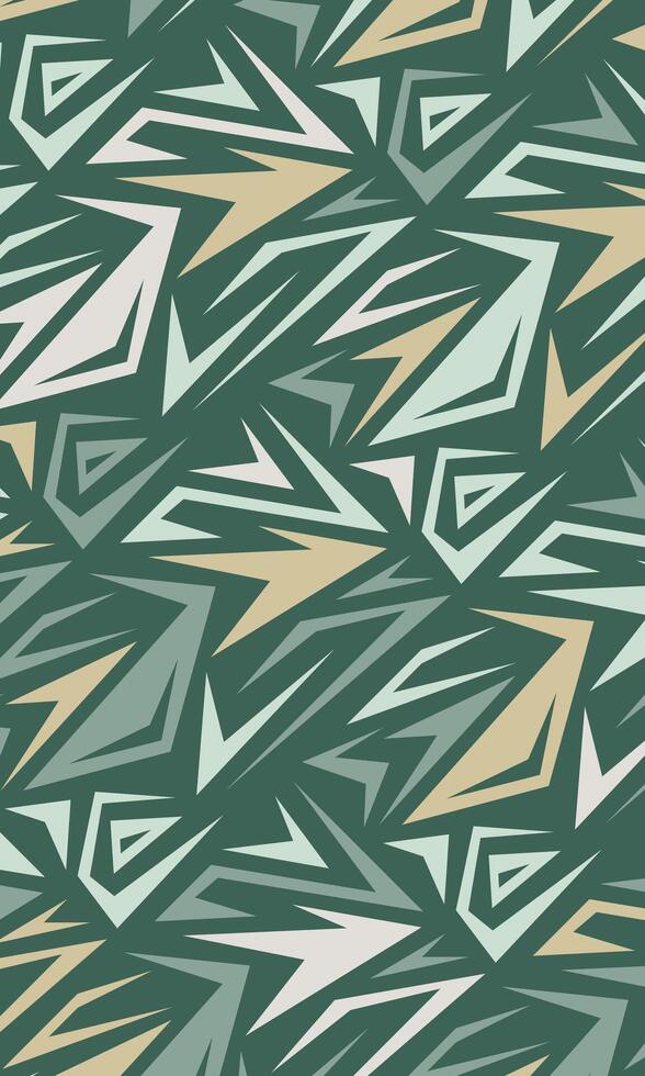 Colorful abstract geometric pattern design vector