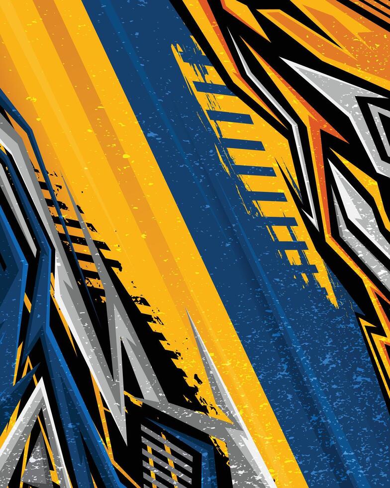 Colorful abstract line pattern vector