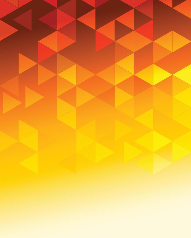 Colorful geometric triangle pattern vector