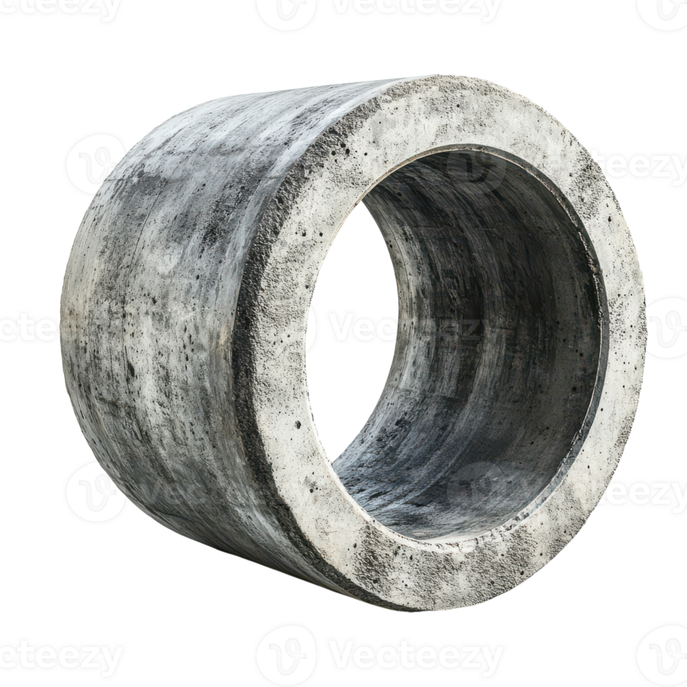 Artistic concrete sculpture showcasing minimalist design elements png
