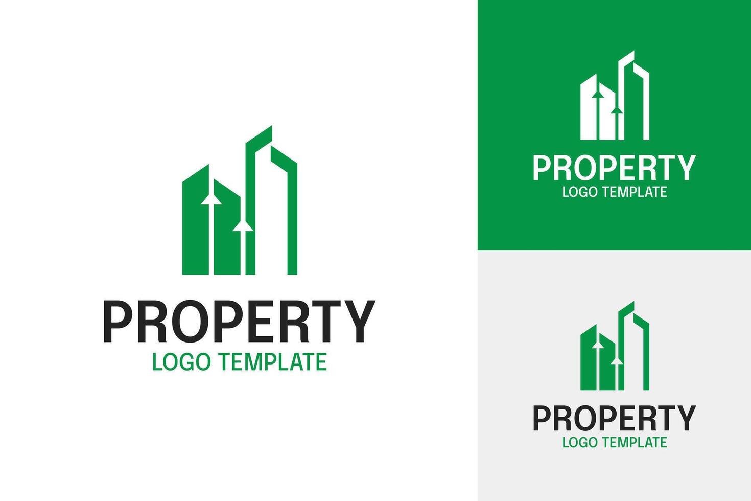 House roof with growth for real estate logo design icon vector