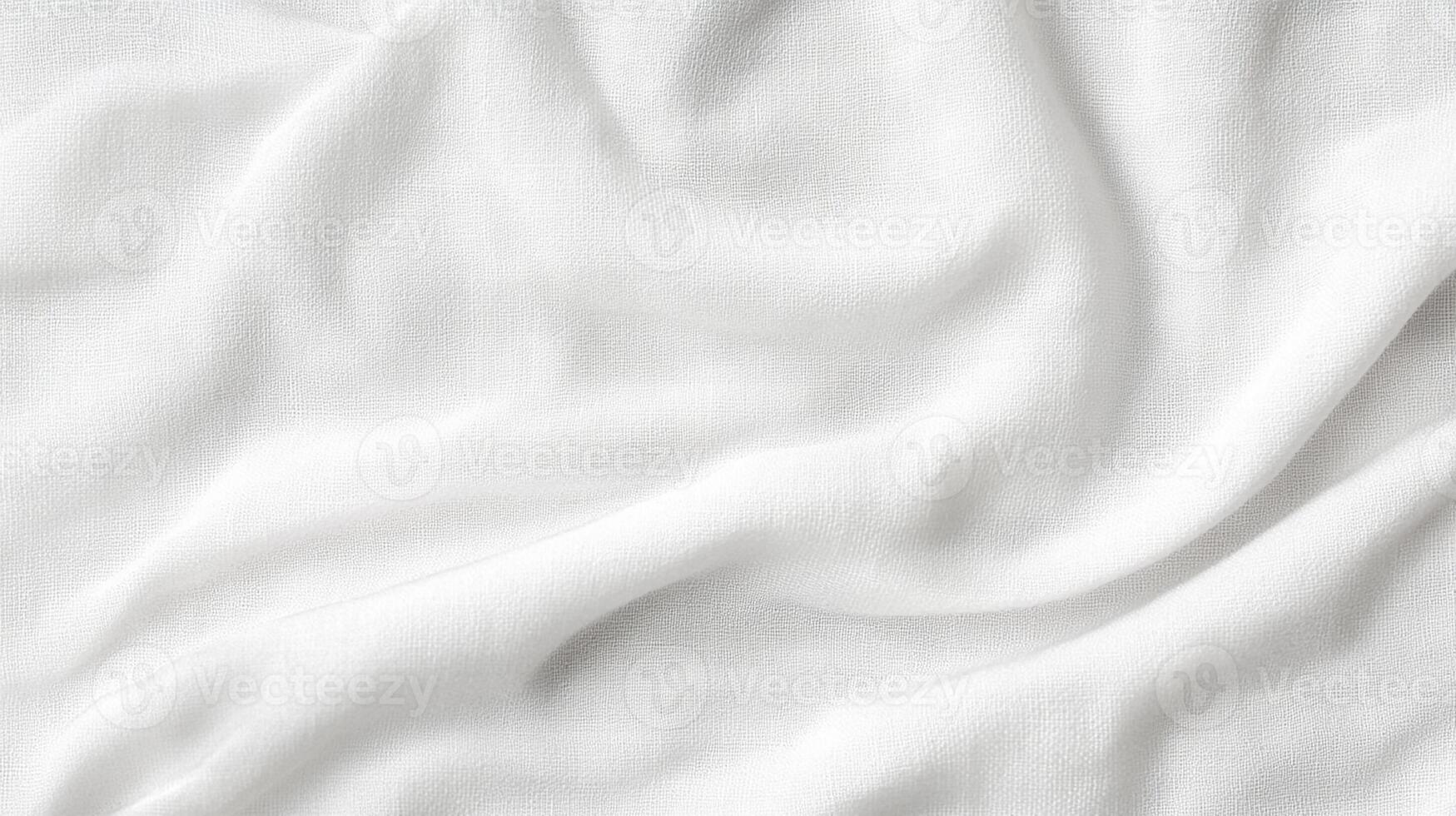 Soft White Fabric Texture. Smooth, Lightweight, and Elegant Textile Background photo