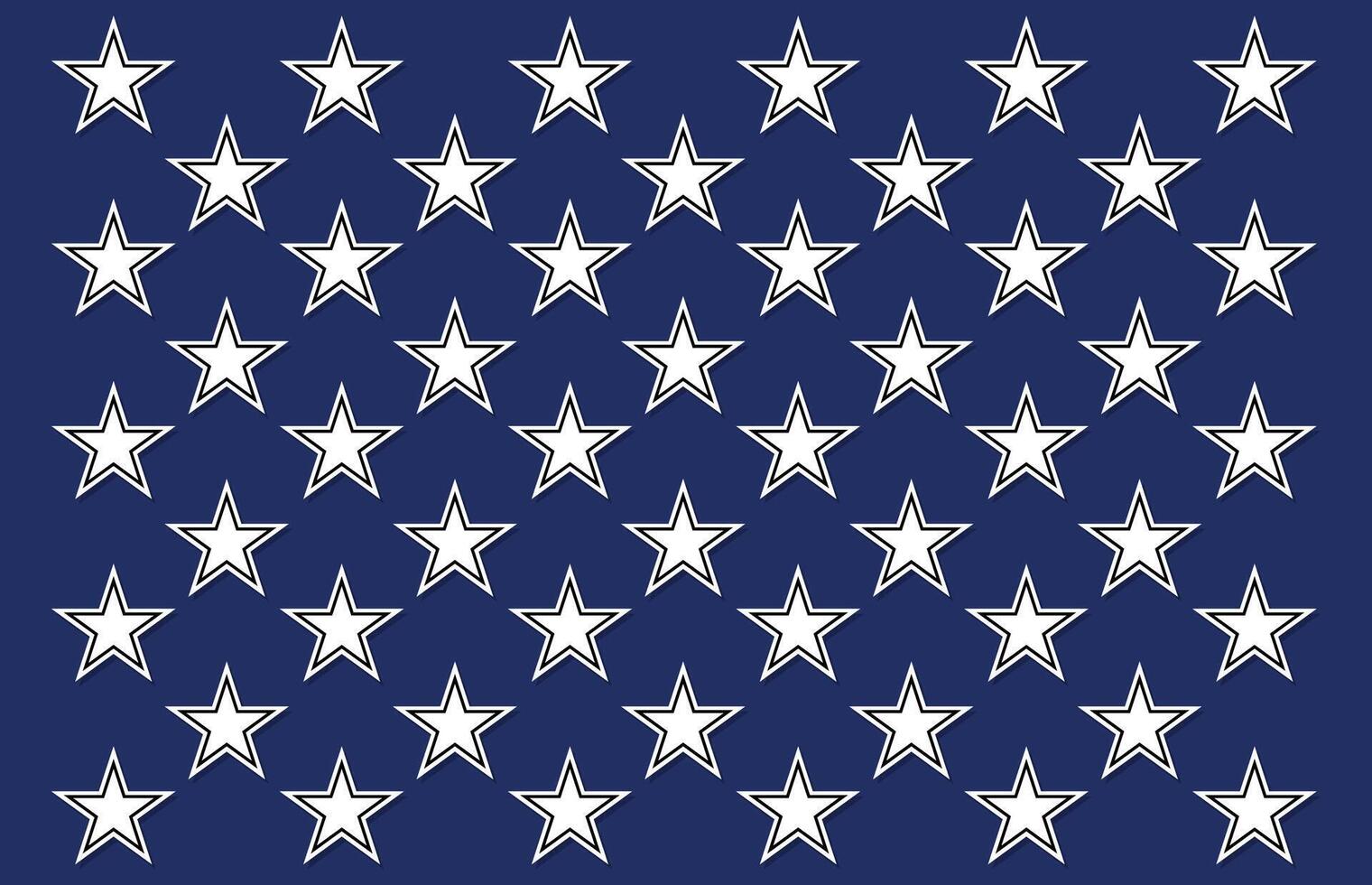 50 stars USA flag patriotic Stars and Stripes geometric pattern illustration for USA flag inspired design and decoration. vector