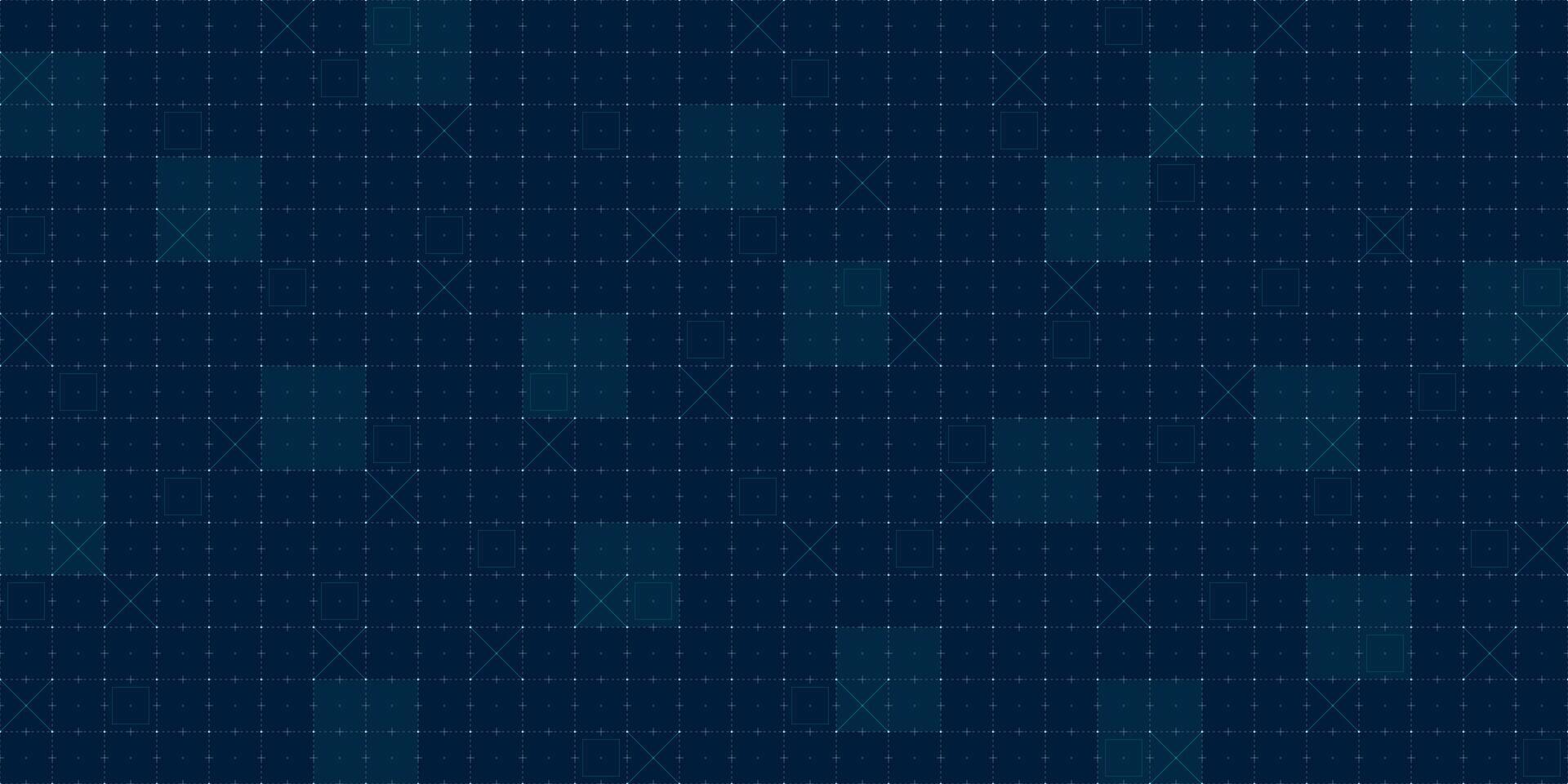 Futuristic grid HUD with blue lines and digital tech interface. Abstract virtual dashboard with seamless mesh pattern and AI system design. Perfect for VR games or scifi backgrounds. Eps illustration vector