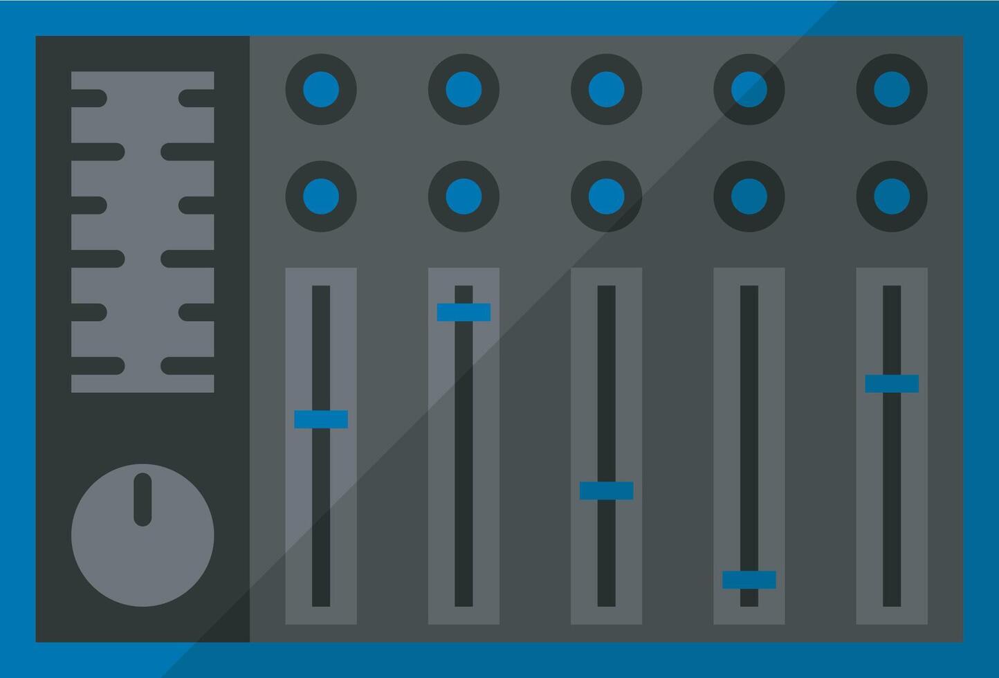 Music Audio Mixer vector