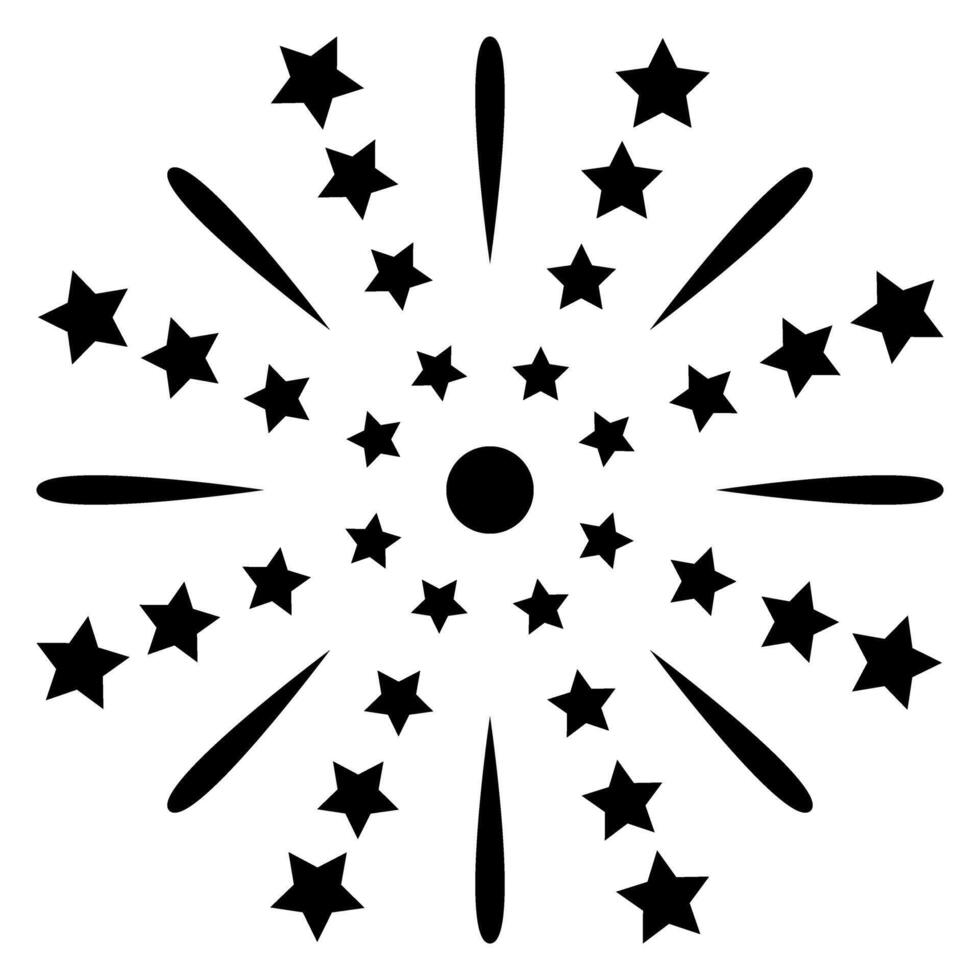 Starburst, starburst icon. Simple illustration of starburst icon for web vector