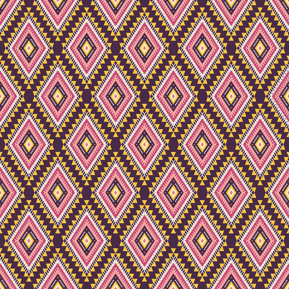 Tribal striped seamless pattern. Aztec geometric background. Can be used in textile design, web design for wrapping, making of clothes, accessories, decorative paper vector