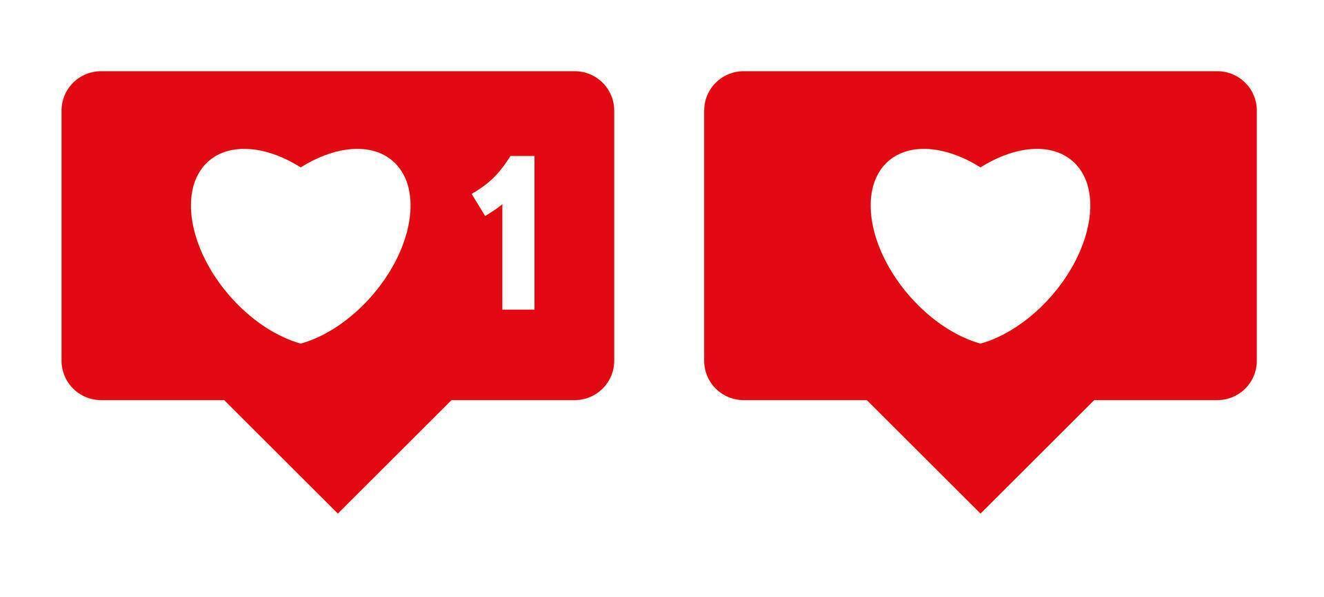 Like icon. Social media. Comment and icons. vector