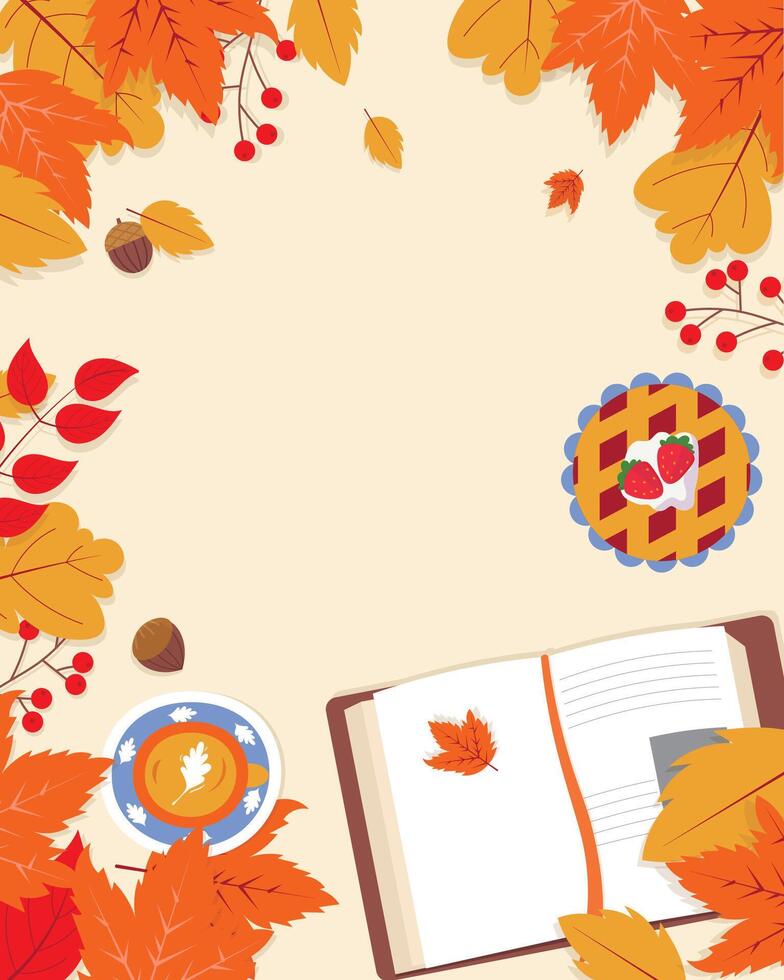 Autumn Poster and Banner Background vector