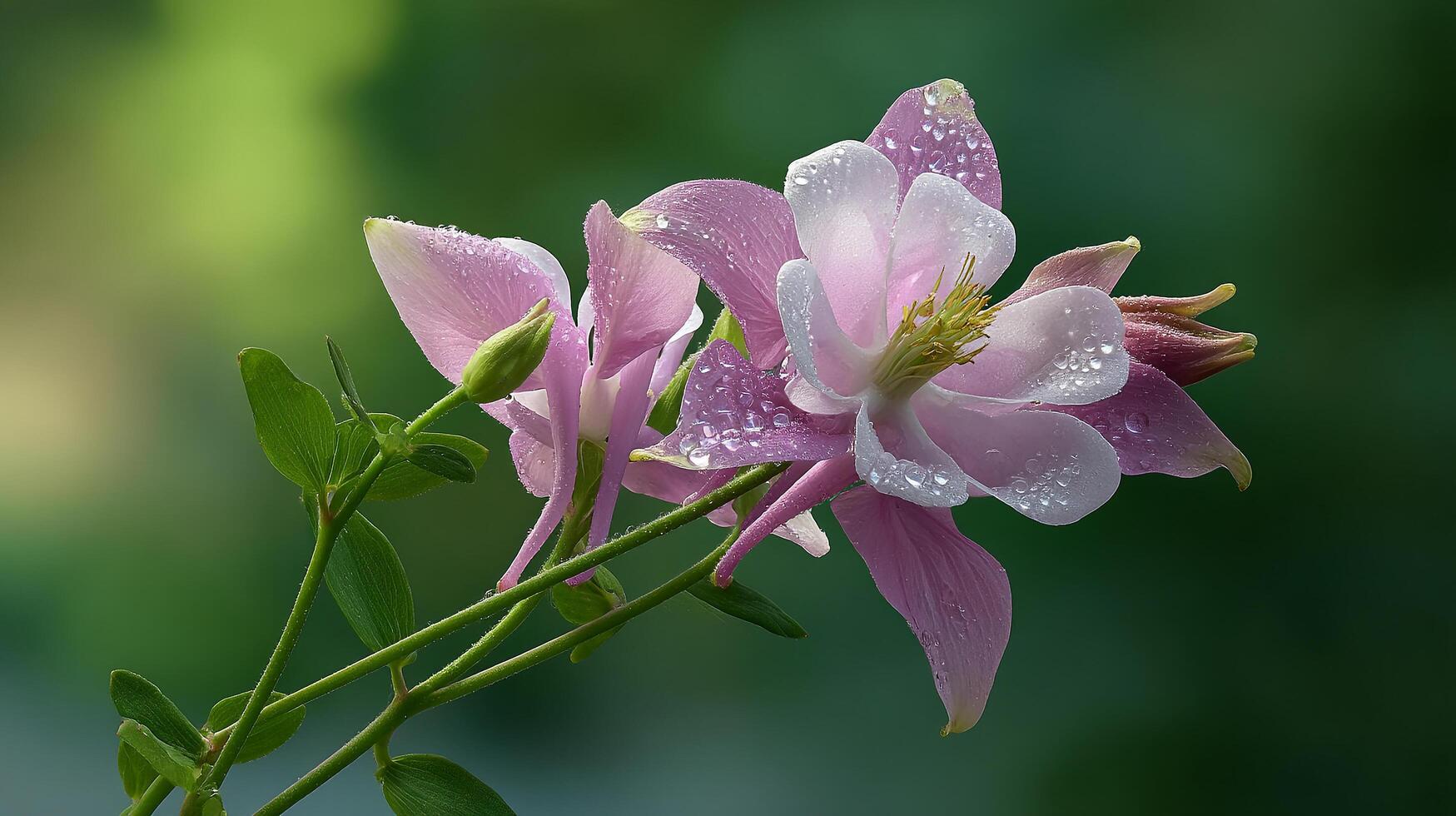 Closeup Blooming Flower in Nature, Flower Photography photo
