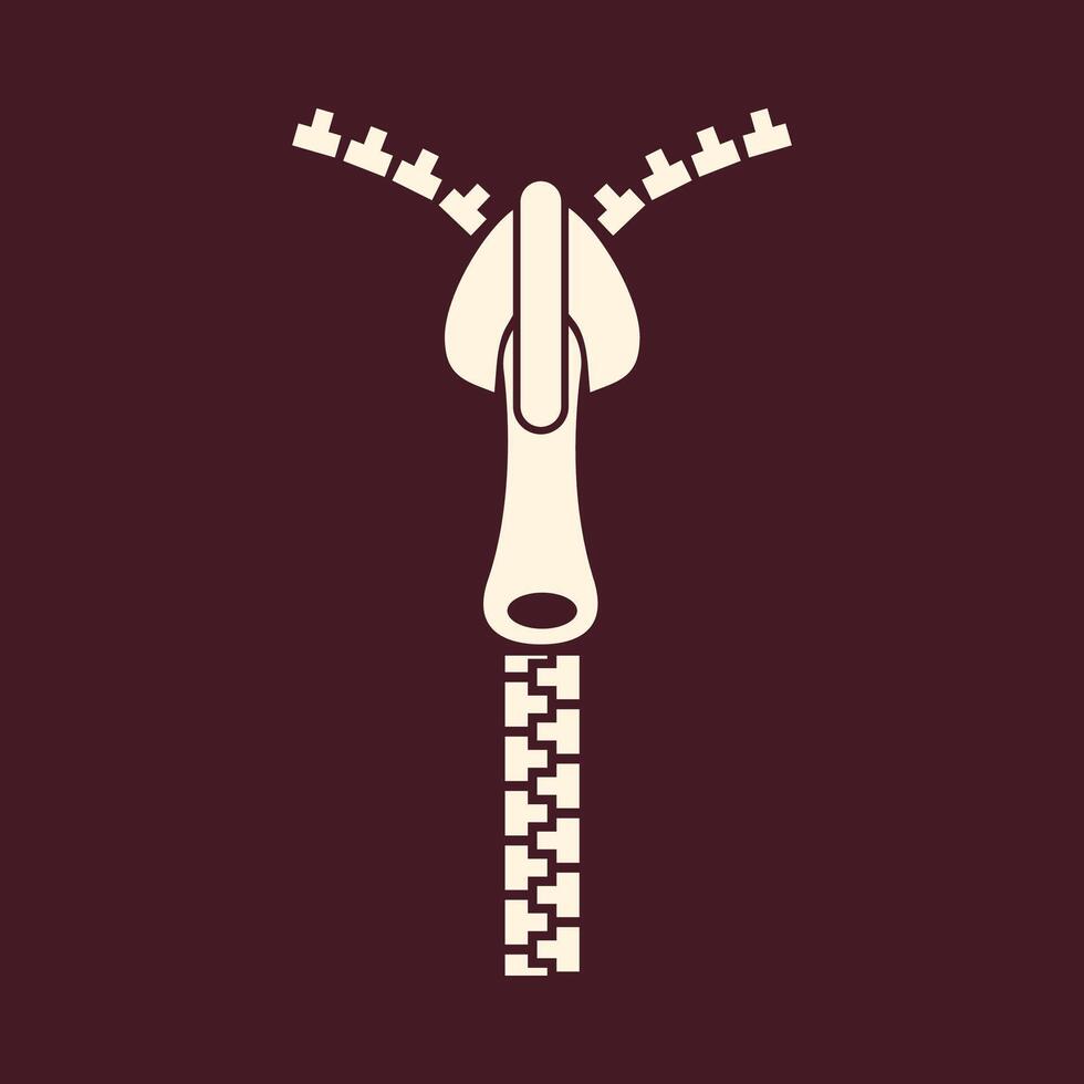 Zipper zip pulls trendy art design usable amazing colorful useful illustration vector