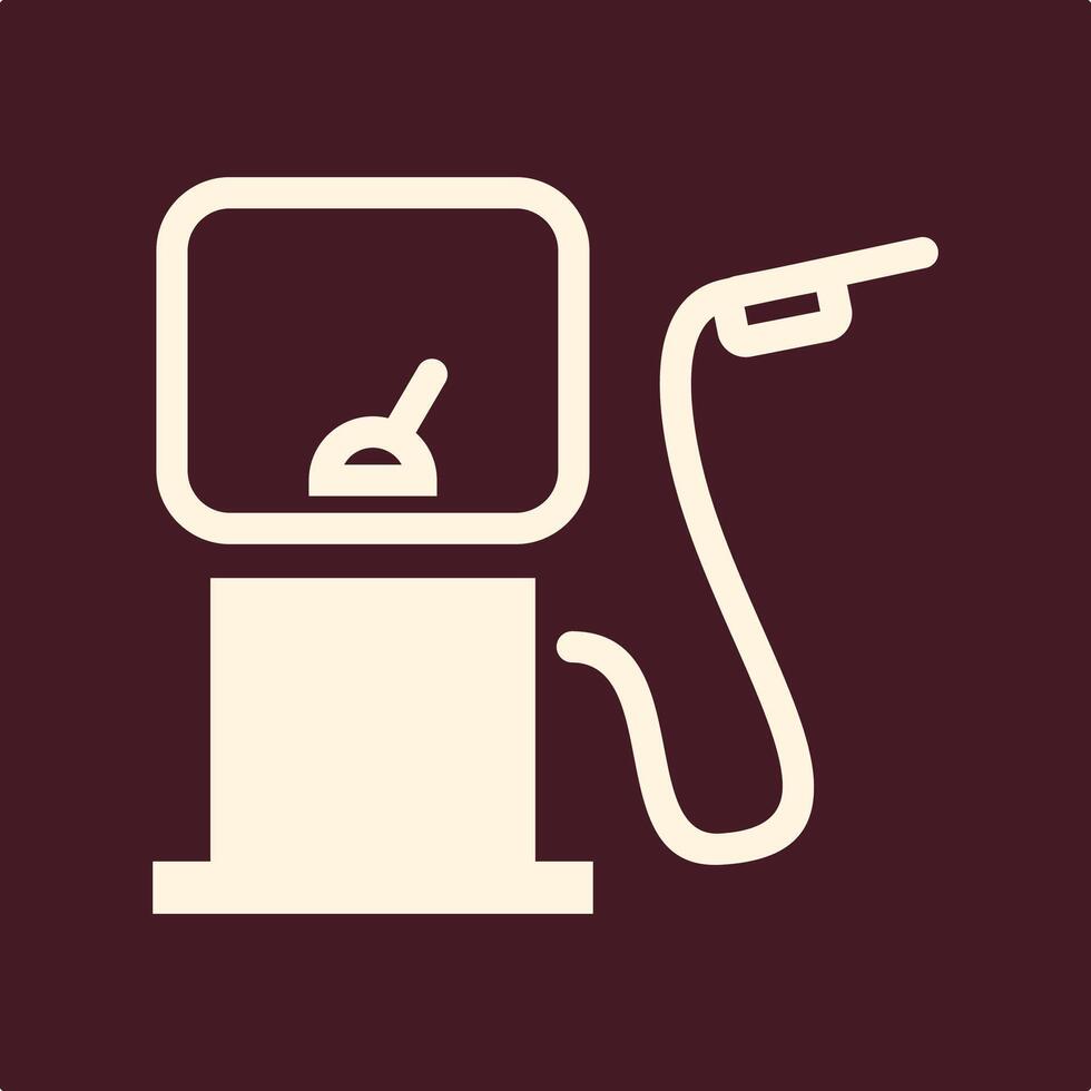 Gas Station trendy useful important Illustration design good colorful background vector